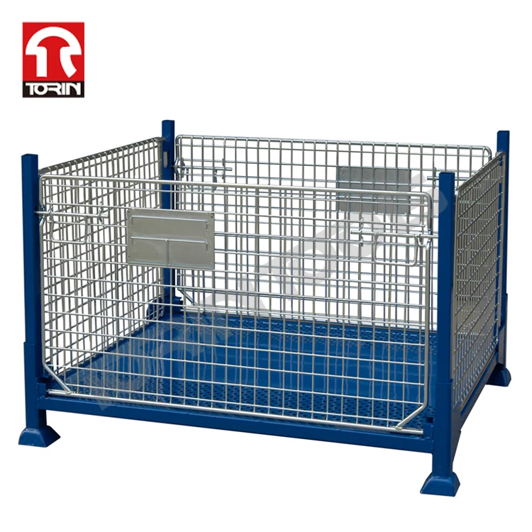 Torin SWK8011 Supplier Warehouse Customized Size Euro Rigid Zinc Mesh Pallet