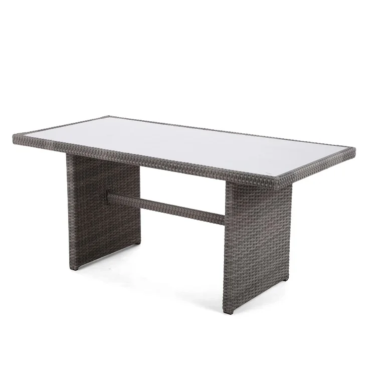 Modern High Quality Outdoor Furniture Set Dining Set Rattan Corner Sofa