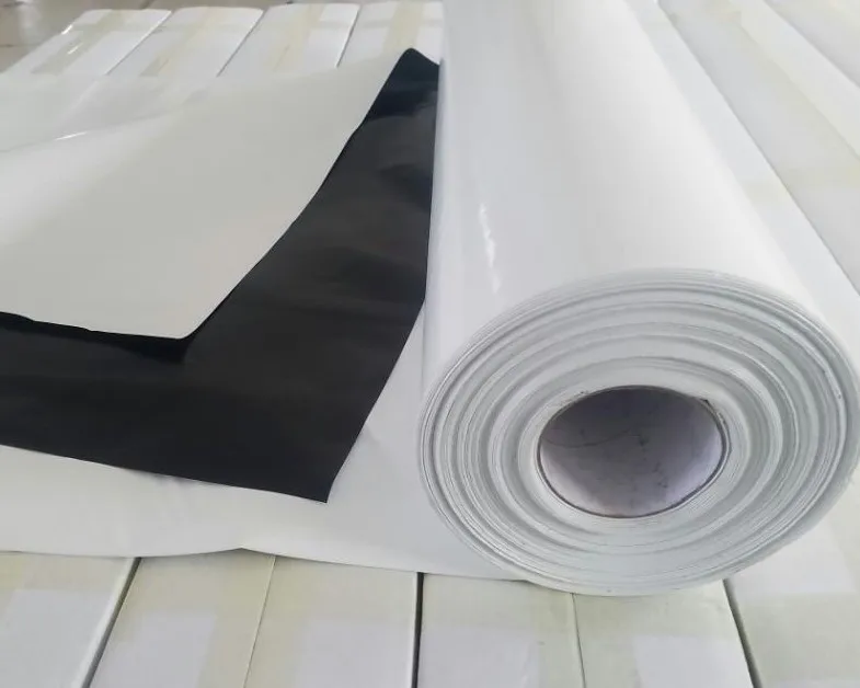 UV Protection Heavy Duty Black and White Poly Polythene Light Deprivation Greenhouse Film