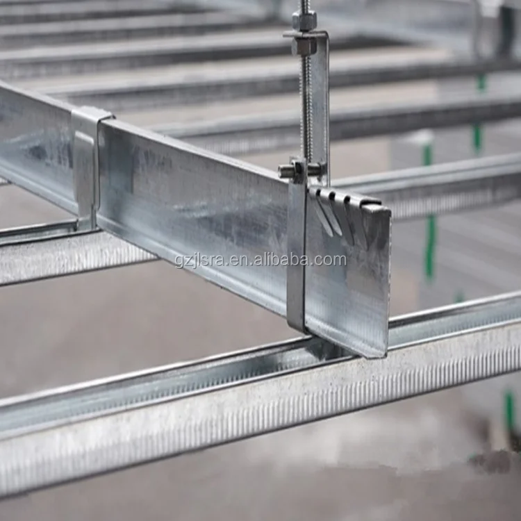 Galvanized Steel Ceiling partition/50furring channel for Philippines home dept
