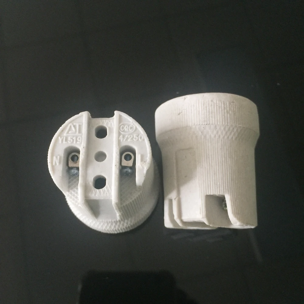 4A 250V T210 porcelain bulb socket