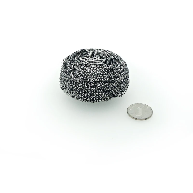 Kitchen and pot cleaning stainless steel wire scourer metal scrubber