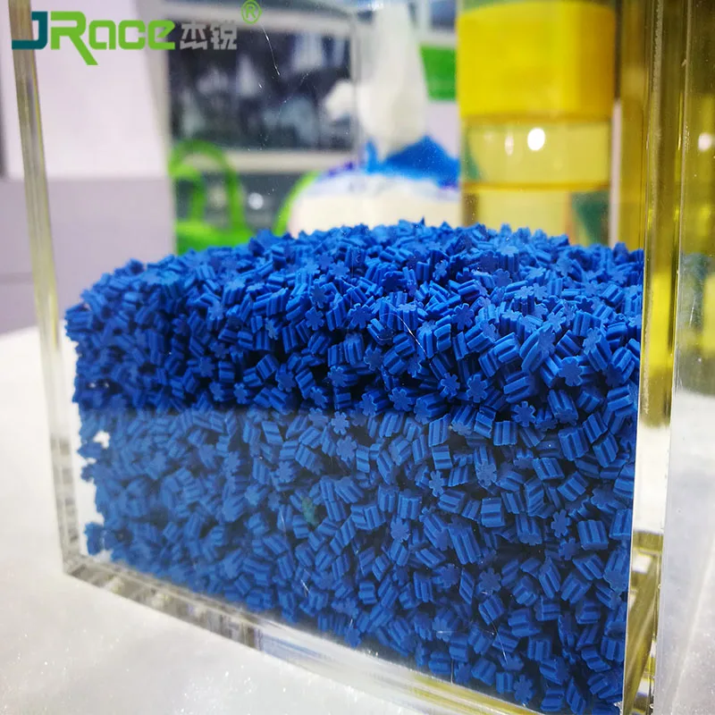 Prevent Injuries And Heat Resistant For Sport Synthetic Lawn Turf Infilling Thermoplastic Rubber