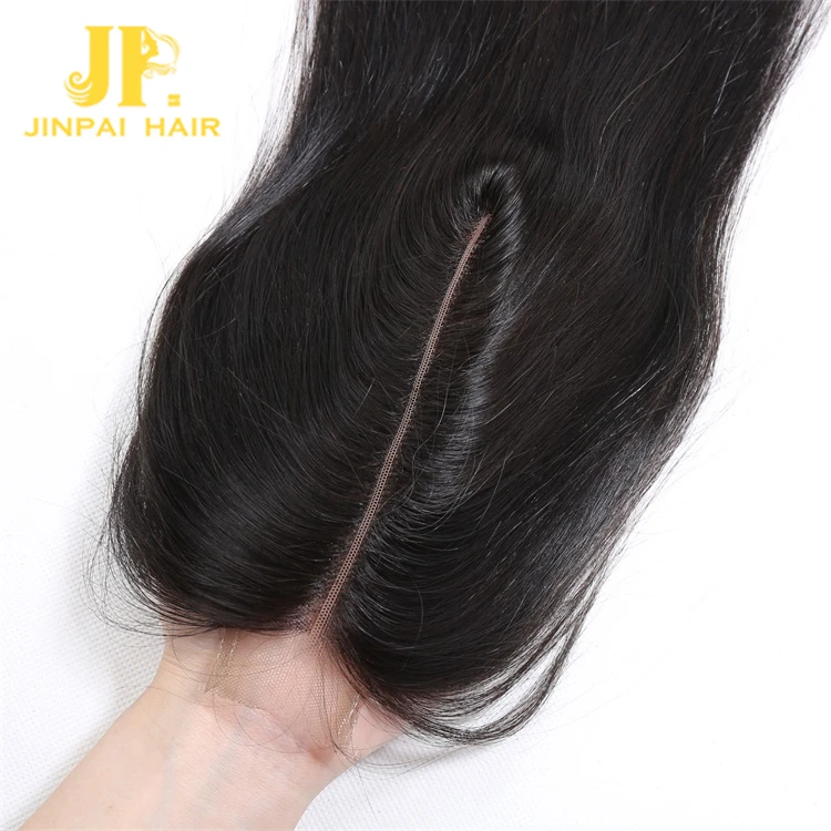 Оптовая продажа JP, кружевные застежки с детскими волосами Kim K 2x6, дешевые бразильские человеческие прямые волосы на шелковой основе, швейцарские кружевные застежки 2x6