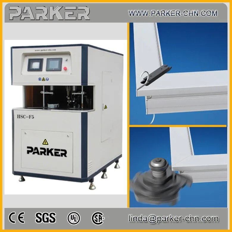 welded corner joint pvc door / upvc door window welding machine
