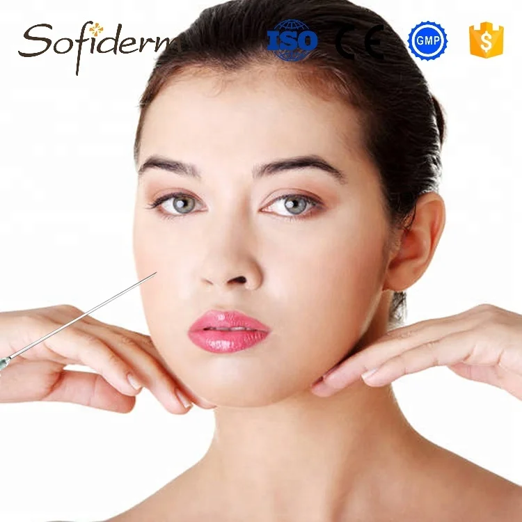 Sofiderm hyaluronic acid gel dermal filler for personal skin care