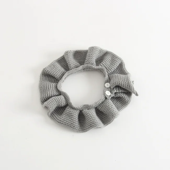 
PHB13491 fall winter children baby warm knitted bibs 