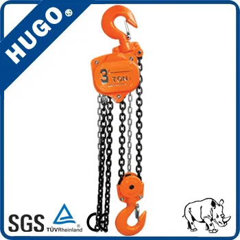 Alibaba горячие продажа практическая Портативный HSZ Серии 3 тонн Цепная таль/Сеть Ролик Блок/тали