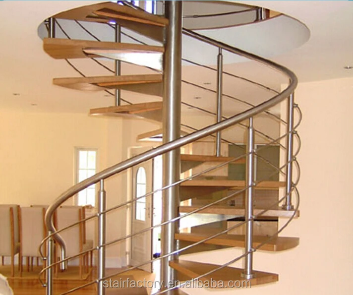 
Modern used spiral staircase Used indoor steel-wood stairs Used indoor attic spiral staircase TS-86 