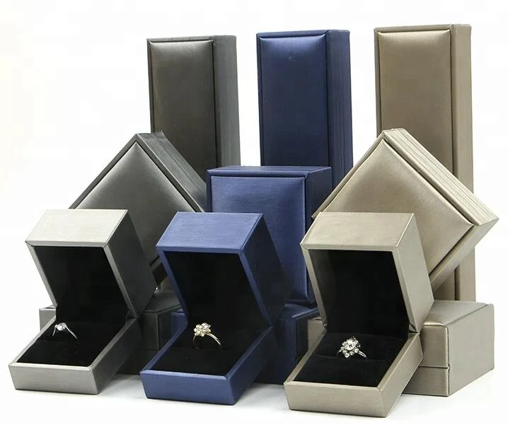 Wholesale Jewelry Boxes Cardboard Necklace Earrings Ring Bracelet Box Sets Packaging Cheap Sale Gift Box With Sponge