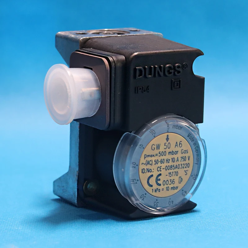 Low air differential pressure switch for combustion plant