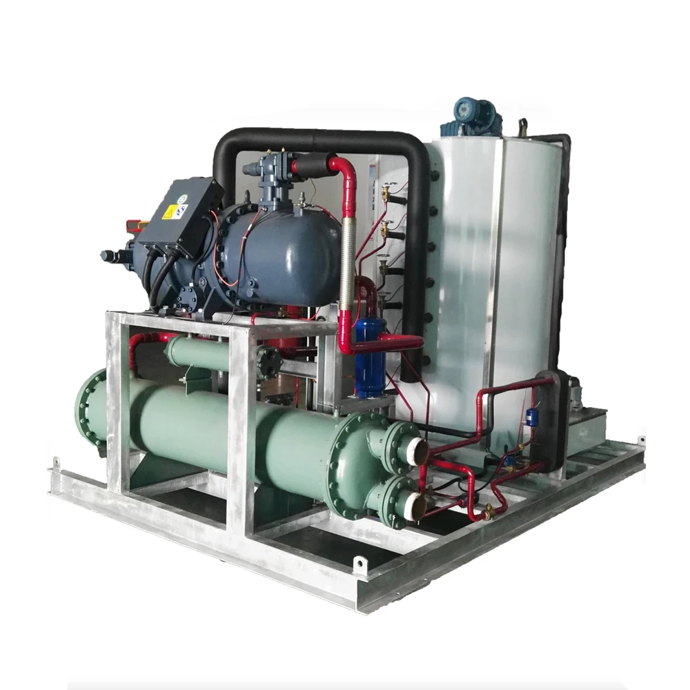 2.5tons Clean Flake Ice Making Machine Ice Plant Manufacturer Free Spare Parts Online Support Ce