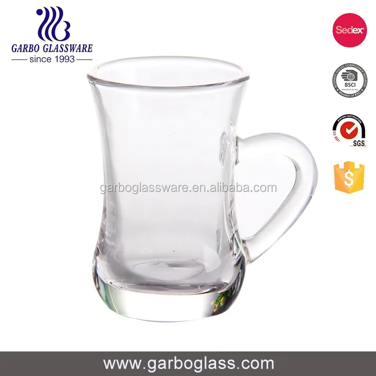 Kruyoku Beer Handle Drinking Glass Beer Cup for Promotion