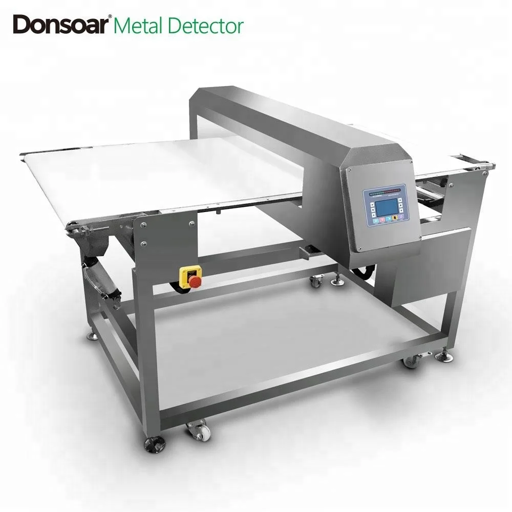 Metal Detector for Biscuits processing with Automatic Rejector