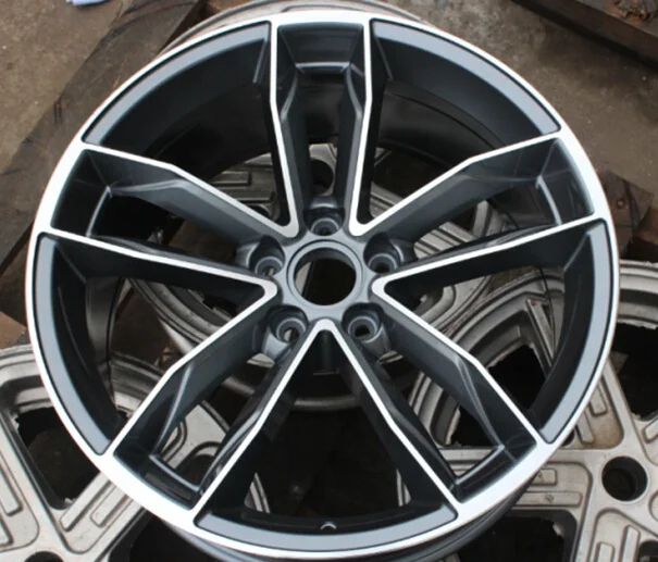 Car Rims matt black  alloy wheel 18\