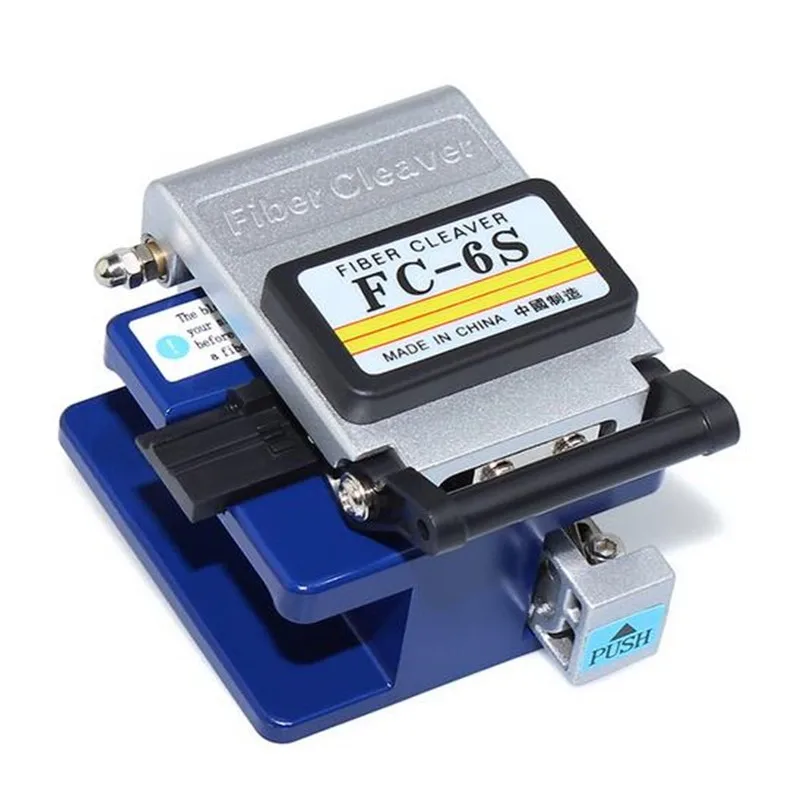 FC-6S Cleaver Easy Splicer Fiber Optic Fusion Splicer Cleaver Automatic Focus Function High Quality