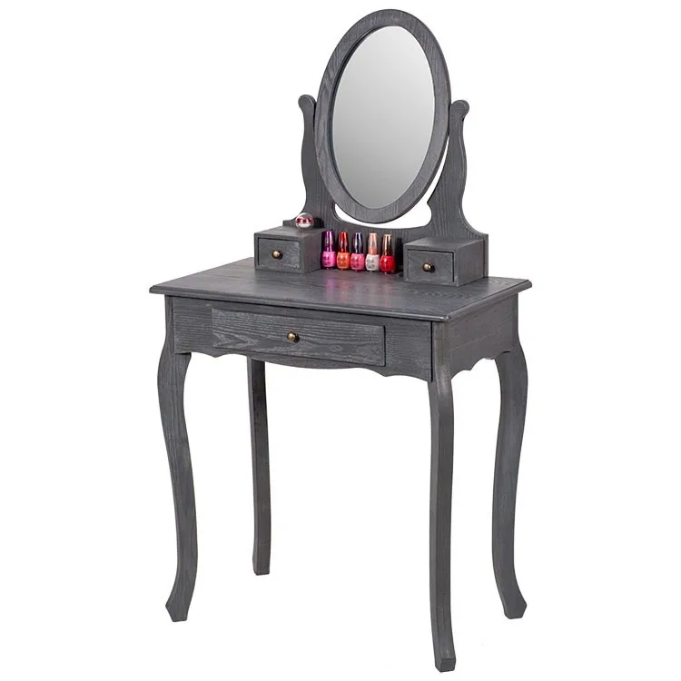 
Bedroom wood furniture dressing table dresser with mirror 