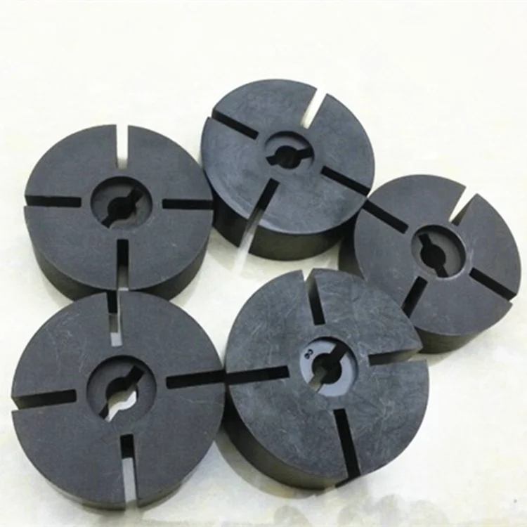 Заводской графитовый ротор и лопасть из углеродного графита на заказ