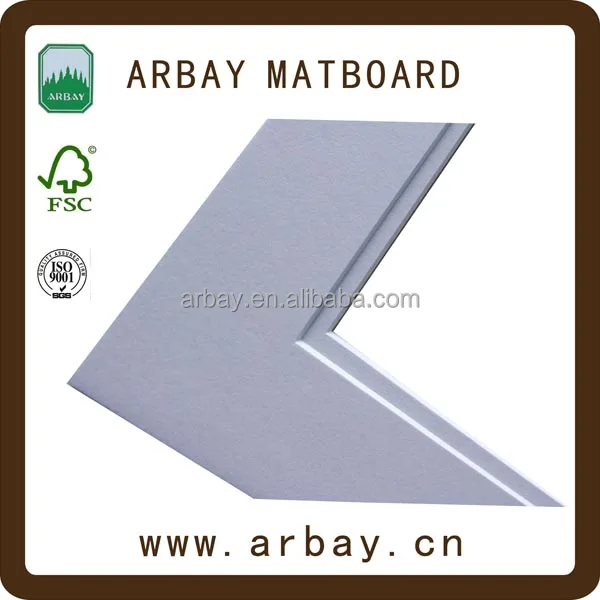 
Wholesale 1.4mm thickness supper white core A2 A0 A1 cardboard for wooden frame 