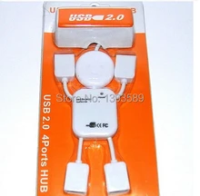 free ship ,Figure USB splitter,USB hub splitter,four in 1 USB cable,2.0 2 high speed HUB interface extended converter