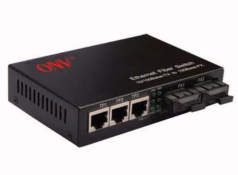 Медиа конвертер 20км 10/100М одномодовый оптический конвертер