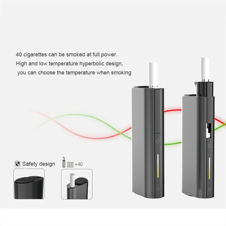 
Factory direct sale new type electronic cigarette heating device with cleaner 