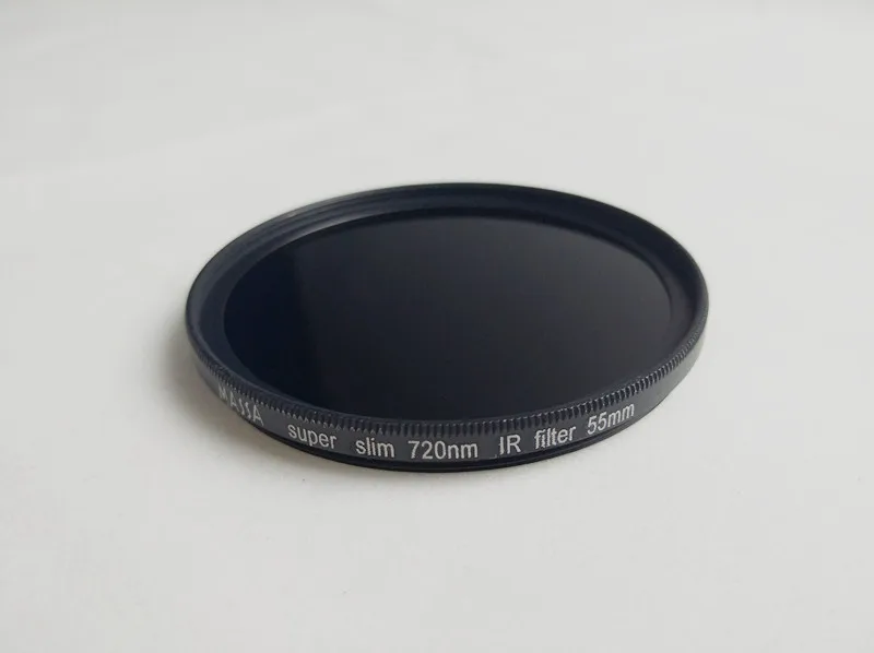 Фотооборудование MASSA аксессуары для цифровой камеры CNC обработка алюминия кольцо супер тонкий 55 мм объектив IR 720nm фильтр