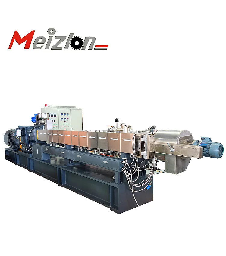 High quality twin screw extruder machine production line for carbon black granula supplier / plant