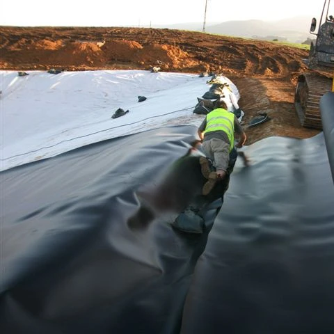 Недорогая водонепроницаемая мембрана HDPE для пруда