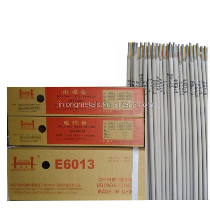manufacturers direct selling AWS E6013 2.5*300mm universal welding rods electrodes