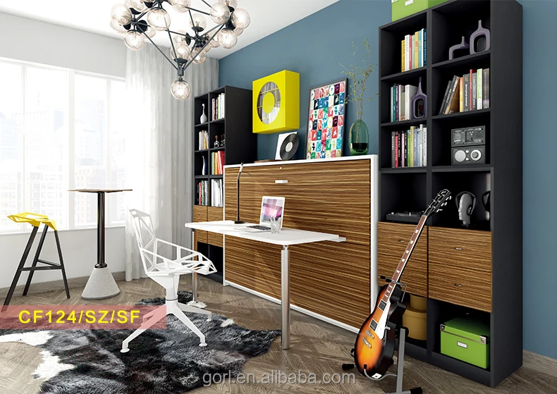 hot sell folding trundle bed,pull down wall bed,hidden wall sofa bed mechanism CF124/SZ-CF124/SZ/SF