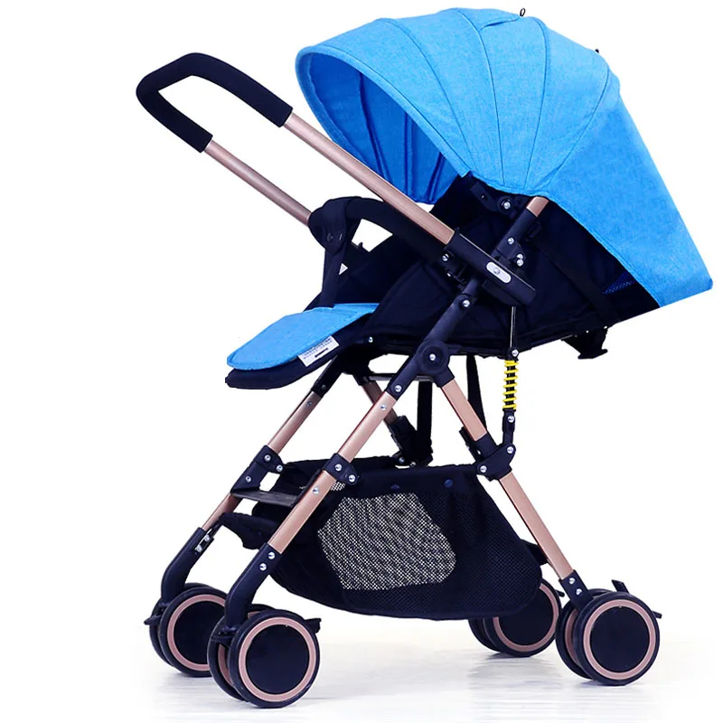 Buggy board reversible handel foldable stroller