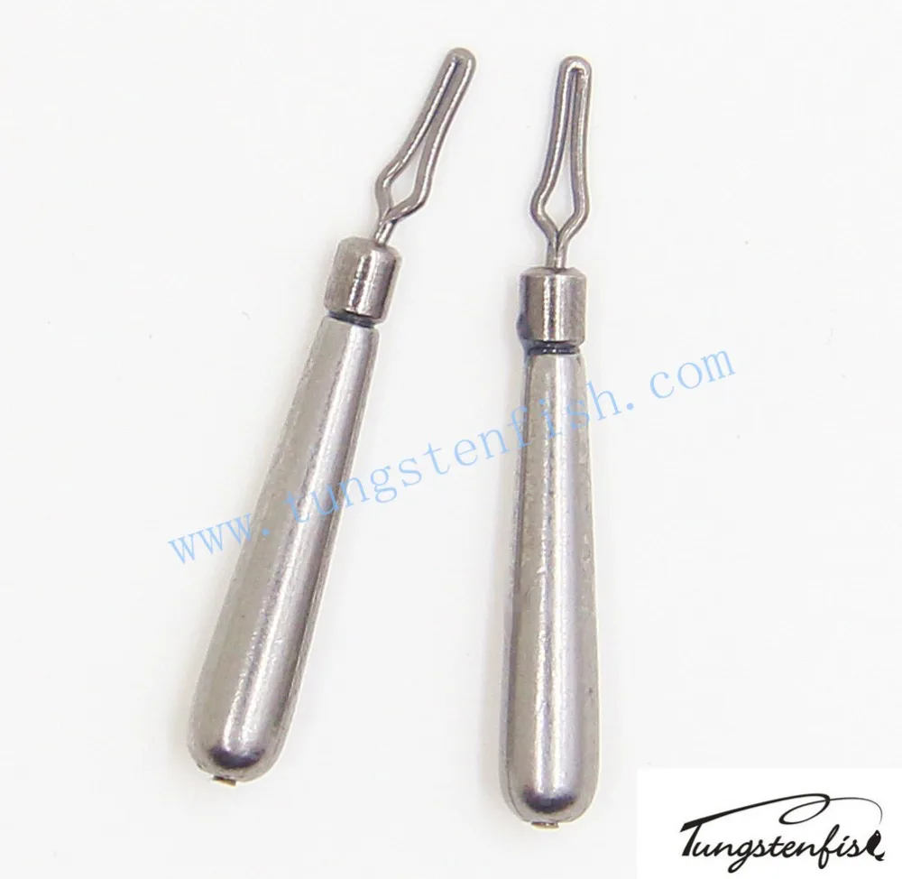 wholesale tungsten skinny drop shot fishing sinker