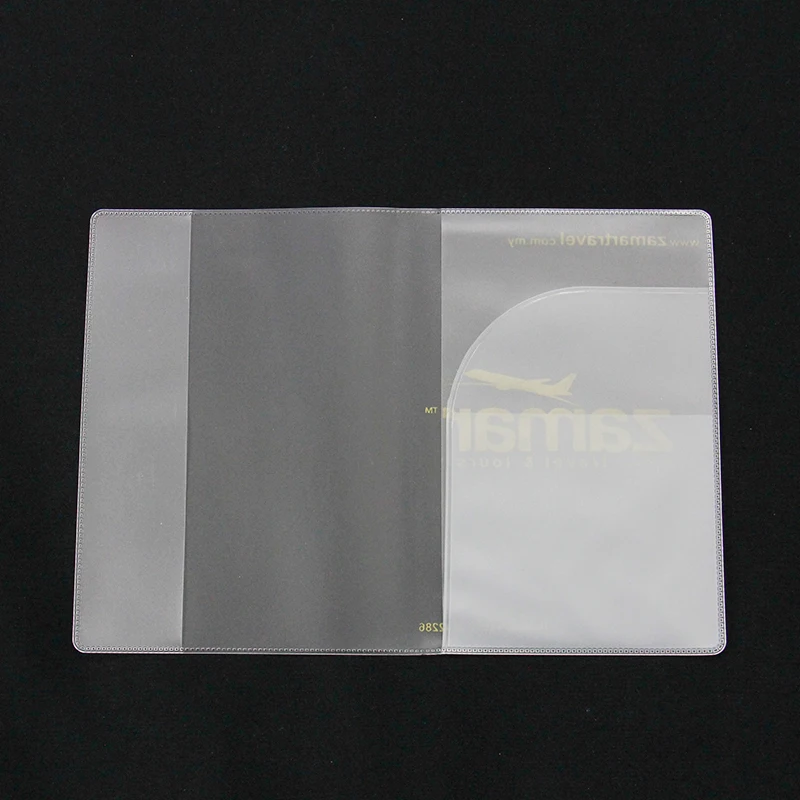 Hot Selling Permit Visa Work Cardholder, Custom PP PVC Business Plastic Name Credit ID Card Holder
