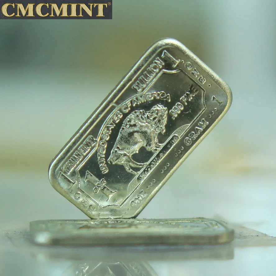 Coins for sale 1 Gram German Silver Buffalo Bullion Bar A94
