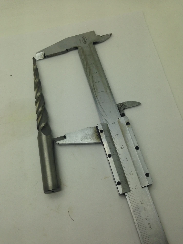 Professional manufacture HSS Co5 tapered wood end mill R1.5, 3 flute