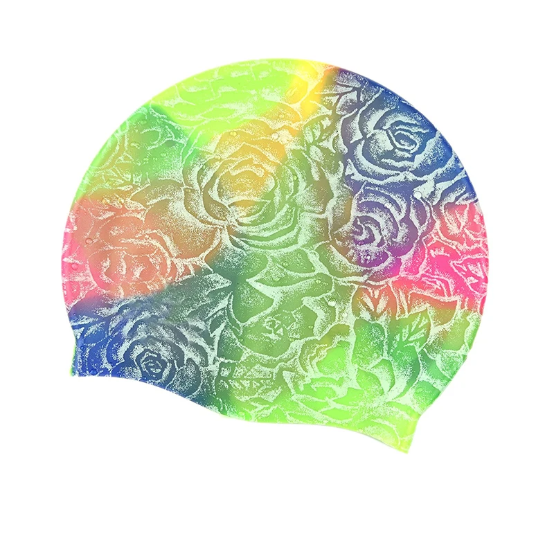 Swimming Caps for Women Soft Silicone Cap for Short Hair Reduce Drag