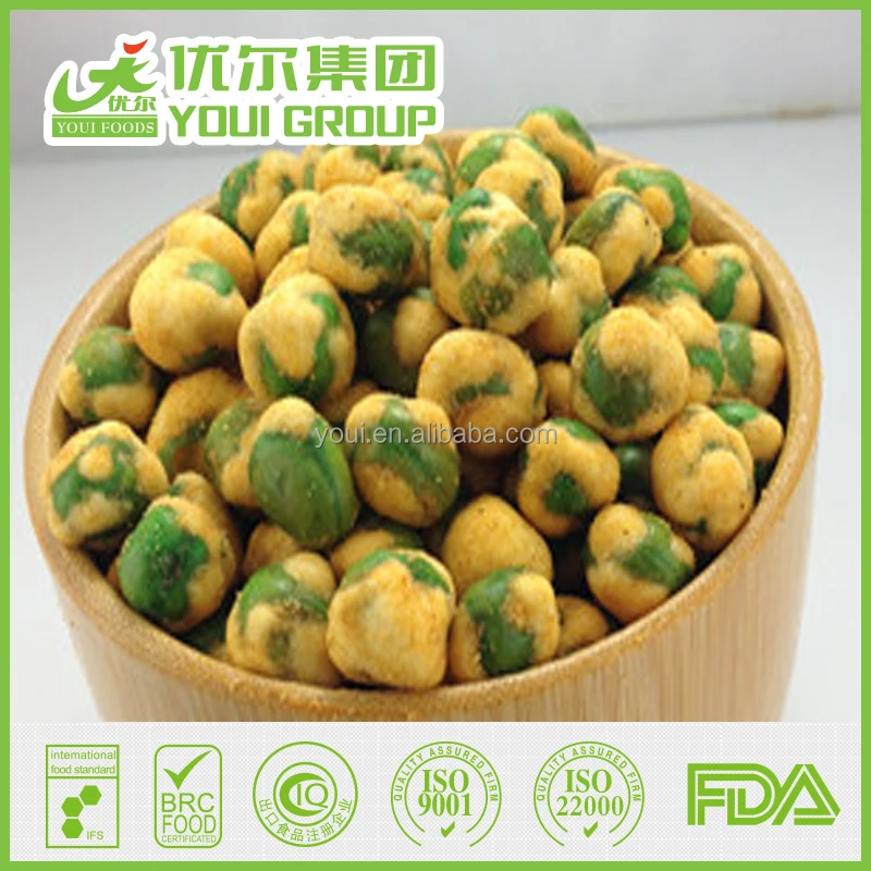 Hot selling cheaper certificates available Wasabi Green Peas Price