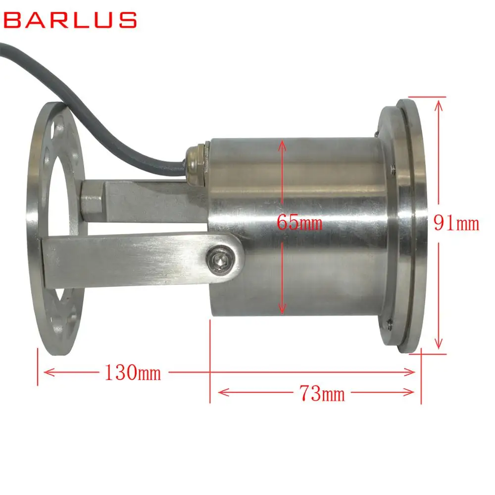
Professional explosion proof IP68 304 stainless steel waterproof design 1080P Underwater camera 