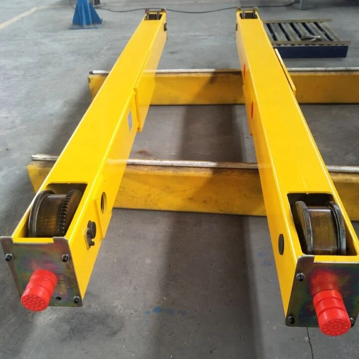 bridge crane Parts 5 ton overhead Crane end beam with running 2 ton end carriage of crane