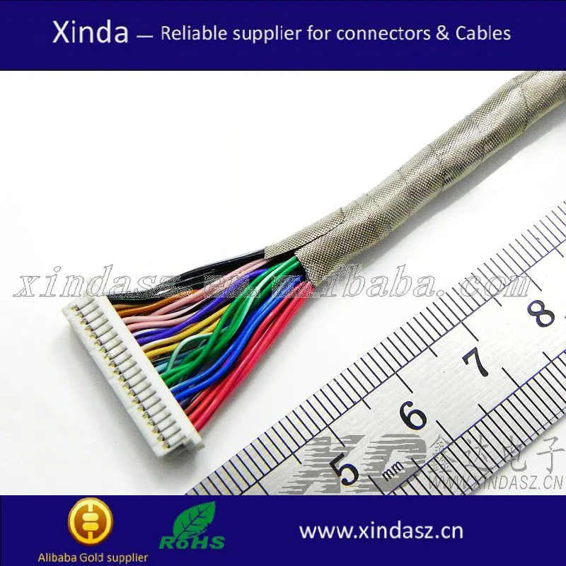 30Pin 1.0Pitch LVDS кабель