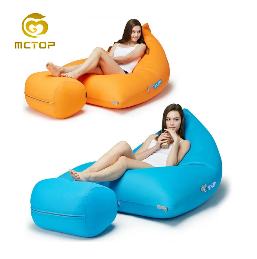 Modern style factory price wholesale cover new design waterproof outdoor bean bag sofa chair