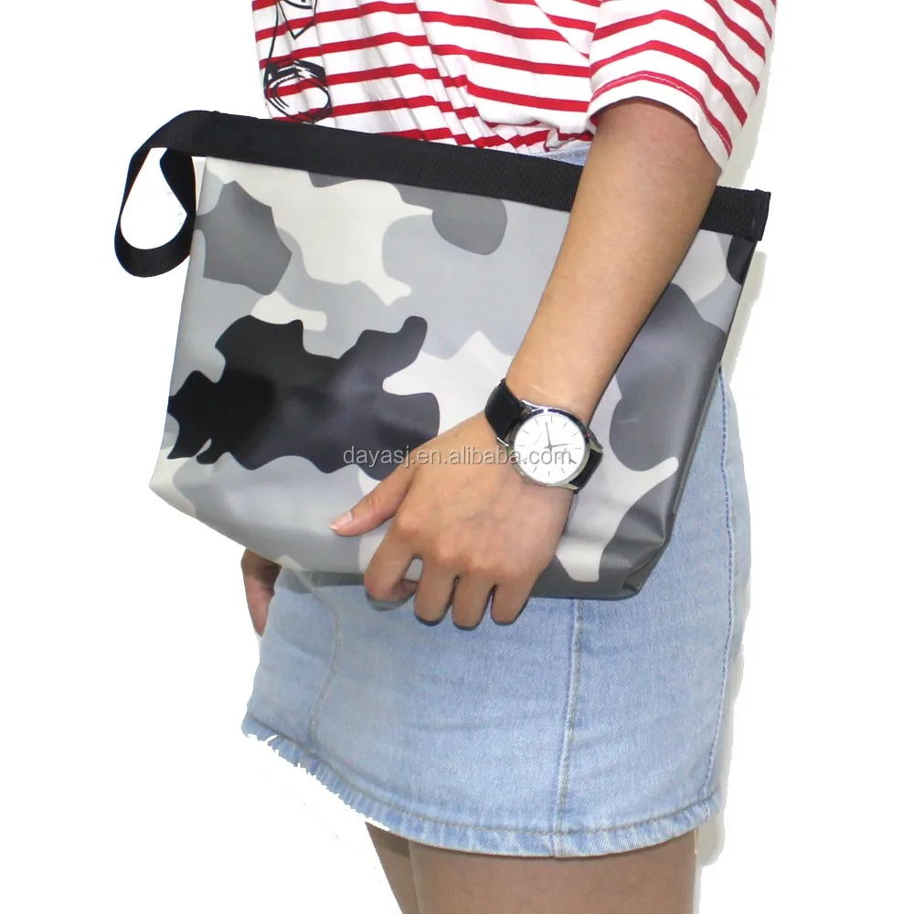 New Style Fashion Portable Casual Bags Lady Camouflage Waterproof Dry Bag Handbag
