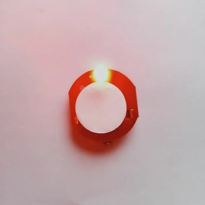 Single Blue color Wire Free LED/micro led flashing lights