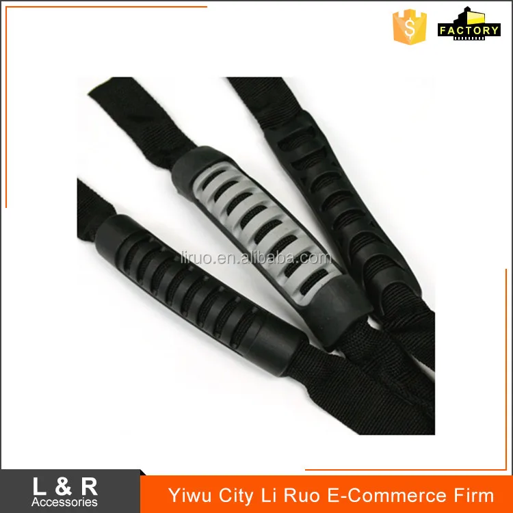 Factory supply best quality plastic PP webbing rubber handle