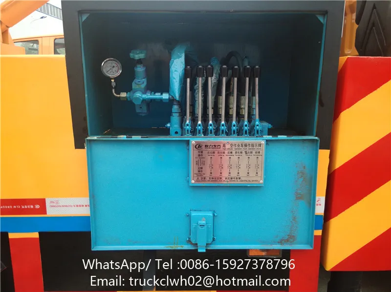 Electrical work height 10-18m insulated bucket trucks