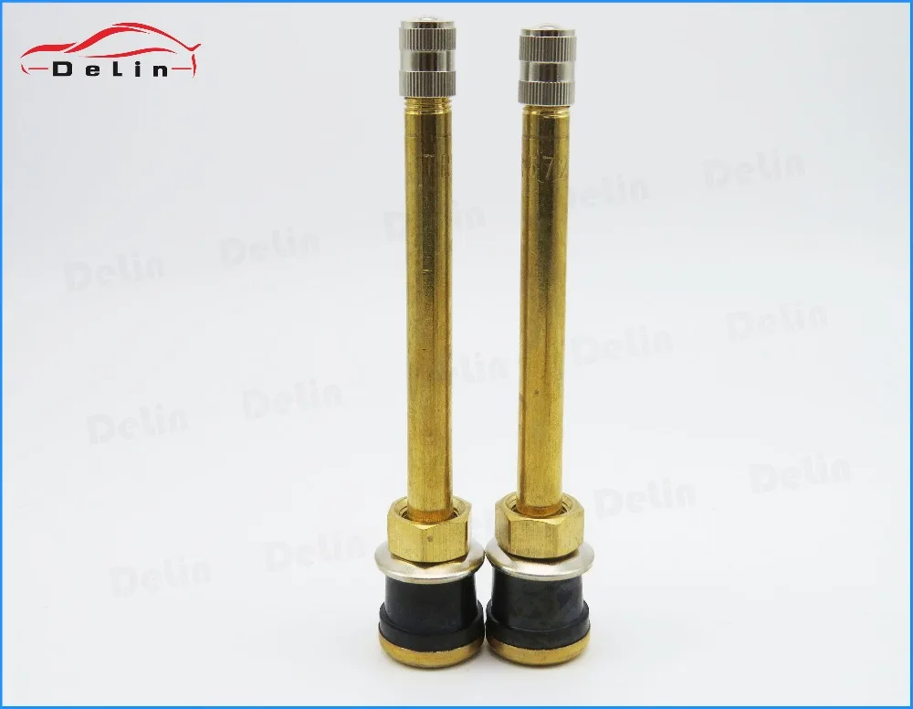 DeLin metal brass copper Clamp in air valve Truck and Bus Tire Valve tr572