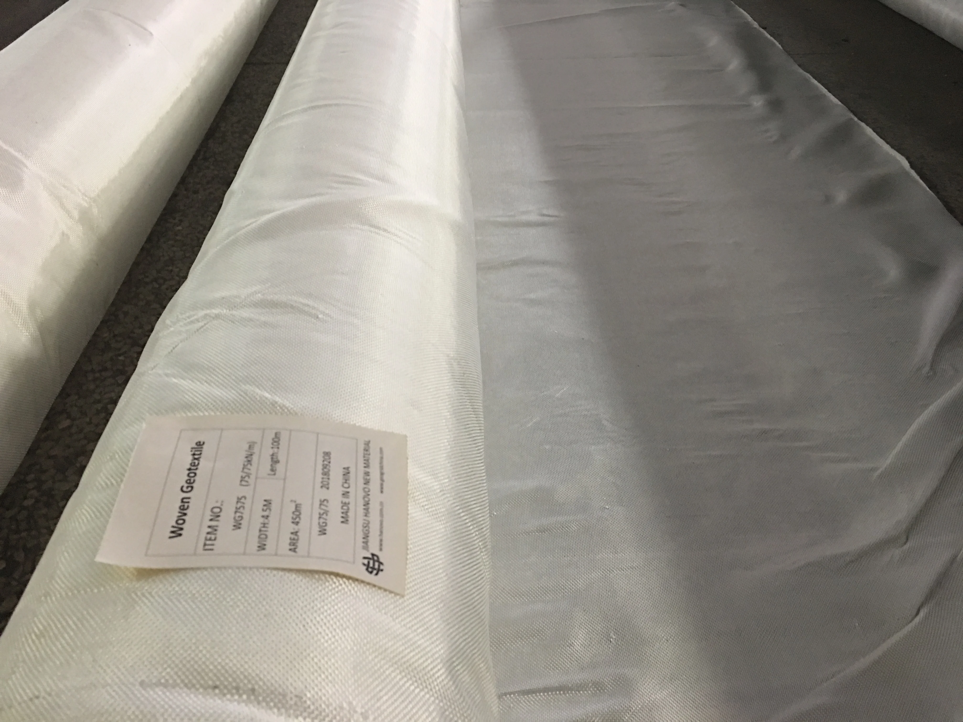 Polyester(PES) and Polypropylene(PP) Fiber Woven Geotextile Felt