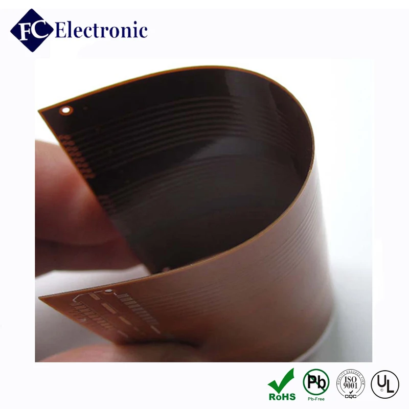 Электронный двусторонняя гибкая fpc