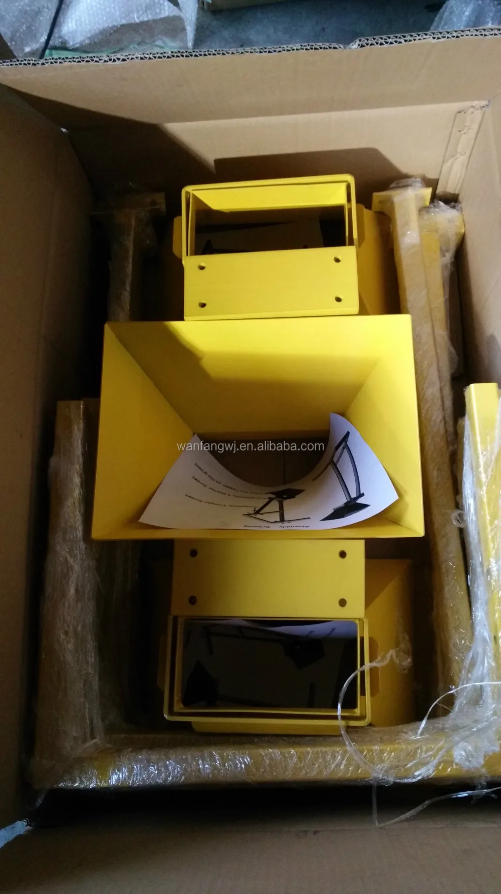 Yellow Color Metal Sand Bag Filler /Sand bag filling machine Factory With Good Price